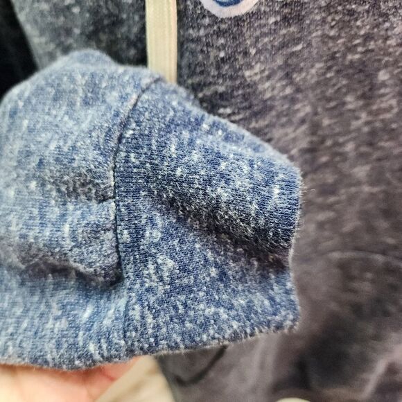 Vintage Brand Blue Penn State University Hooded Sweatshirt Size Medium - Picture 8 of 9